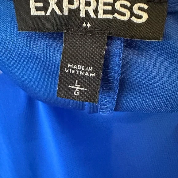 Express Royal Blue dress - Picture 3 of 4